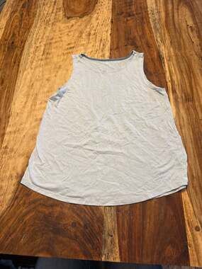 Free Fly Women's Bamboo Heritage Tank Top - Size S - Light Blue